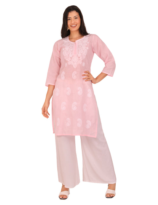 Women's Kurti Baby Pink