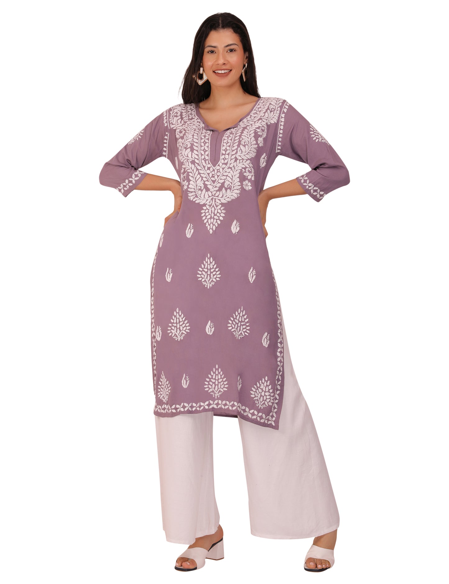 Women Chikankari Kurti