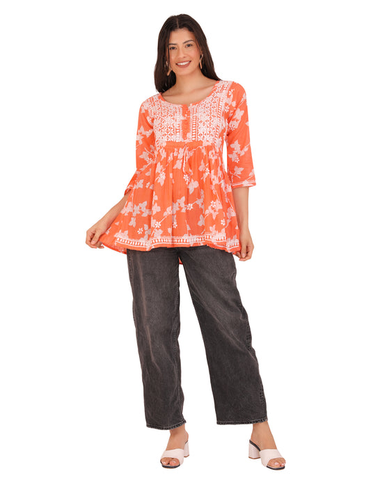 Women Chikankari Top